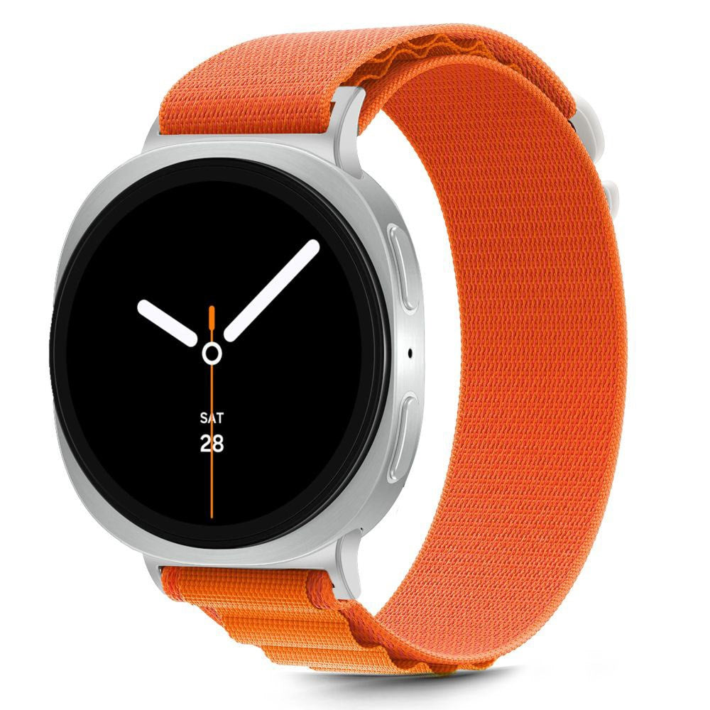 Samsung Galaxy Watch 8 / 9 / Classic (40 / 44 / 46mm) Tech-Protect Nylon Pro Watch Band - Orange
