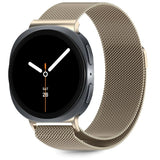 Tech-Protect Samsung Galaxy Watch 8 / 8 Classic (40 / 44 / 46mm) Milanse Stainless Steel Strap - Starlight