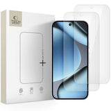 Google Pixel 11 Pro XL / 10 Pro XL / 9 Pro XL Tech-Protect Glass Fit+ Tempered Protective Glass - 2 pcs - Transparent