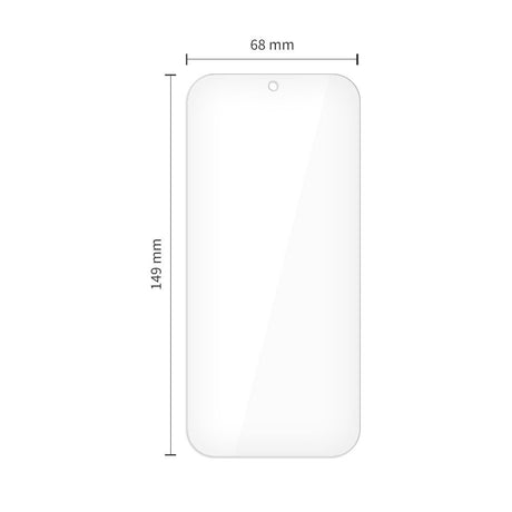 Google Pixel 11 Pro / 11 / 10 Pro / 10 / 9 Pro / 9 Tech-Protect Glass Fit+ Tempered Protective Glass - 2 pcs - Transparent