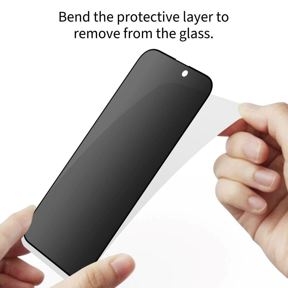 Samsung Galaxy S26 Tech-Protect Glass Spy+ Screen Protection Glass - Privacy Function - 2 pcs. - Transparent