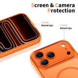 iPhone 17 Pro Tech-Protect Magpeak Case - MagSafe Compatible - Matte Cosmic Orange