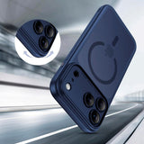 iPhone 17 Pro Max Tech-Protect Magpeak Case - MagSafe Compatible - Matte Deep Blue