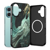 iPhone 16 Tech-Protect Lamano Case - MagSafe Compatible - Verde Aura