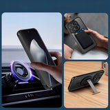 Xiaomi 15T Tech-Protect MagMat Hybrid Case - MagSafe Compatible - Black