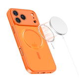 iPhone 17 Pro Tech-Protect BasicMag Hybrid Case - MagSafe Compatible - Matte Orange