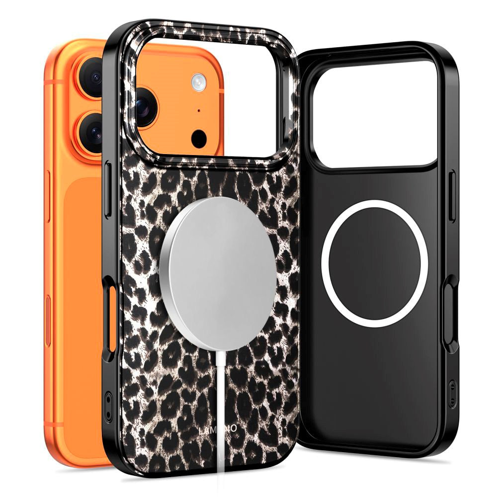 iPhone 17 Pro Max Tech-Protect Lamano Case - MagSafe Compatible - Leopard