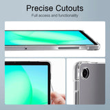 Samsung Galaxy Tab A11+ (Plus) / A9+ (Plus) Tech-Protect FlexAir Plastic Case – Transparent