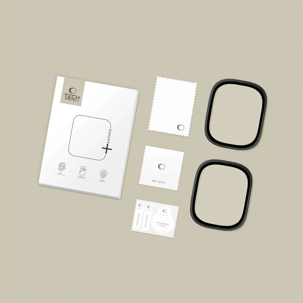 Apple Watch Ultra 3 / 2 / 1 (49mm) Tech-Protect Protective Glass - 2 pcs. - Black