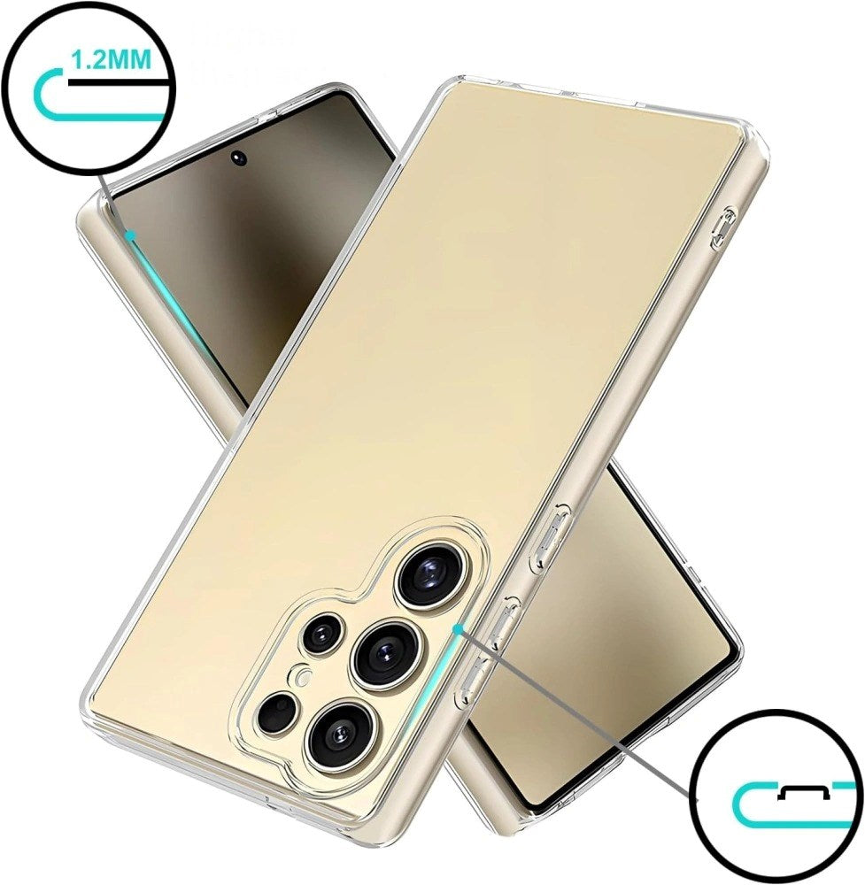 Samsung Galaxy S26 Ultra Tech-Protect Flexair Hybrid Case - Transparent