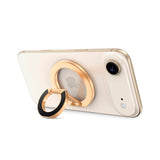 Tech-Protect Lamano Magnetic Ring Holder for Phone – MagSafe Compatible – Gold