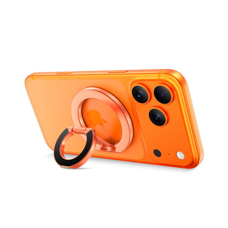 Tech-Protect Lamano Magnetic Ring Holder for Phone – MagSafe Compatible – Rose Gold