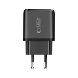 Tech-Protect 45W Wall Charger with 1 x USB-C & 1 x USB-A - Black