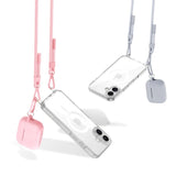 Tech-Protect Crossbody Strap for Mobile - Pink