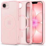 iPhone 17e / 16e Tech-Protect BasicMag Hybrid Case - MagSafe Compatible - Matte Pink