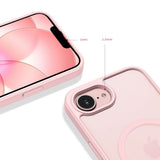 iPhone 17e / 16e Tech-Protect BasicMag Hybrid Case - MagSafe Compatible - Matte Pink
