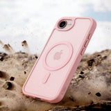 iPhone 17e / 16e Tech-Protect BasicMag Hybrid Case - MagSafe Compatible - Matte Pink