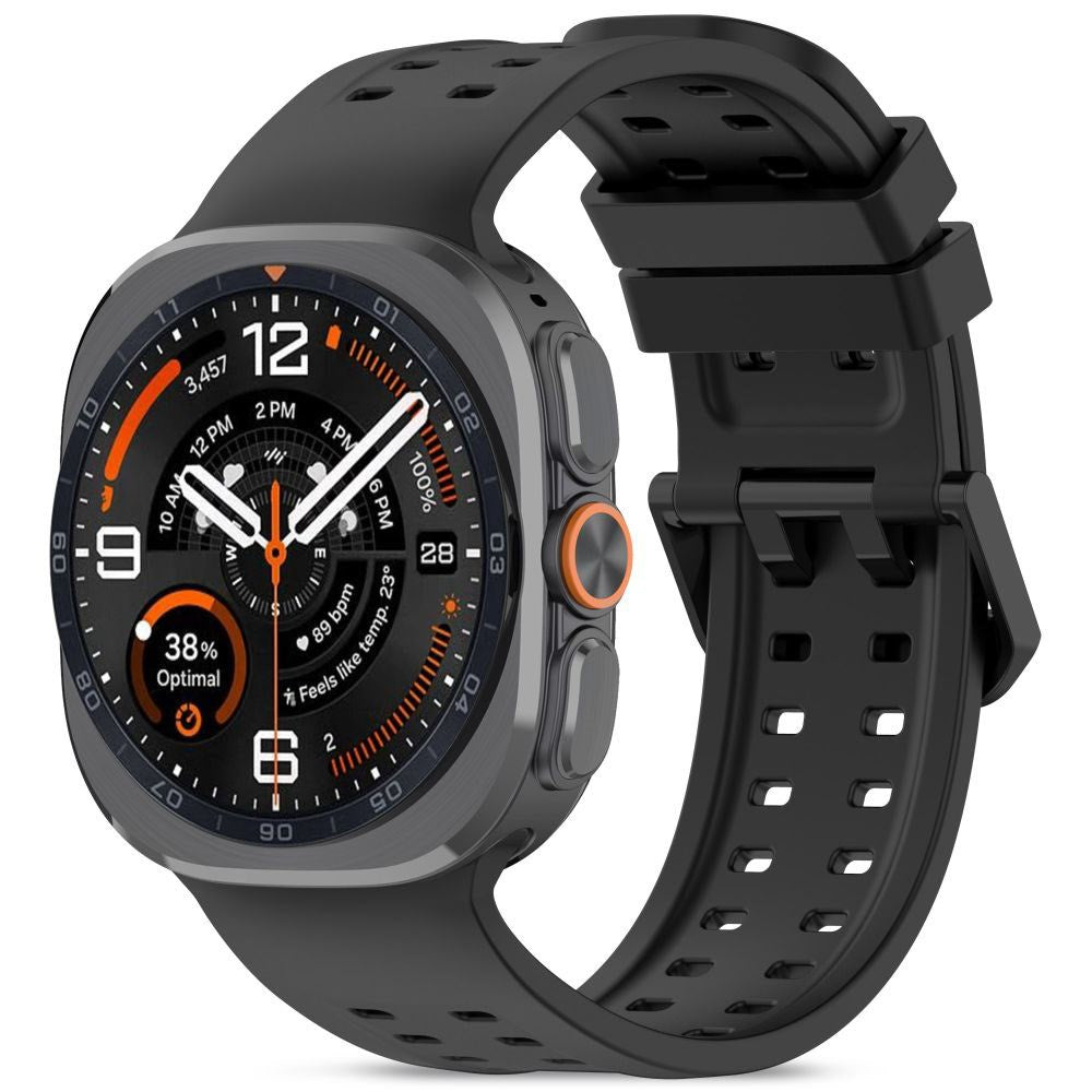 Samsung Galaxy Watch Ultra 2 / Ultra (47mm) Tech-Protect Silicone Air Watch Band - Black