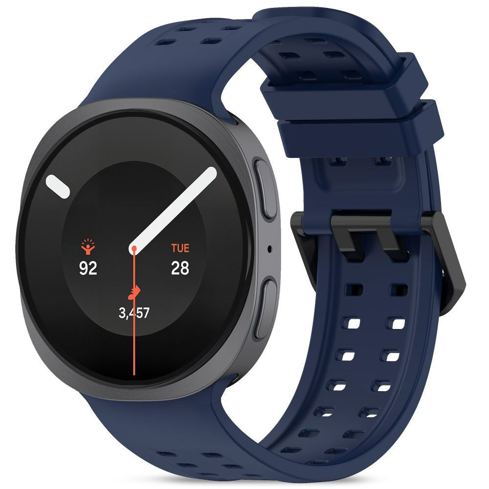 Samsung Galaxy Watch 8 / 9 / Classic (40 / 44 / 46mm) Tech-Protect Silicone Air Watch Band - Dark Blue