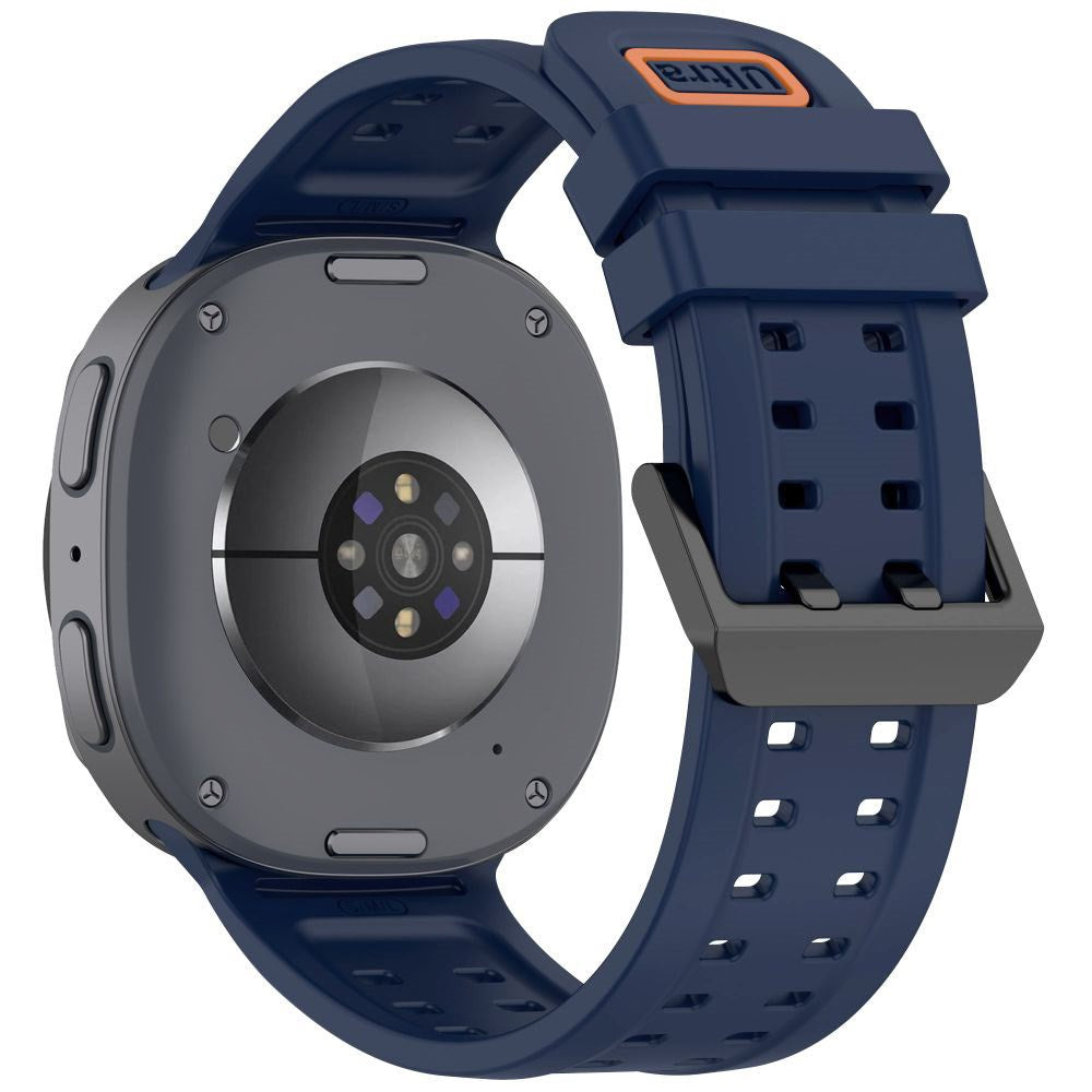 Samsung Galaxy Watch 8 / 9 / Classic (40 / 44 / 46mm) Tech-Protect Silicone Air Watch Band - Dark Blue