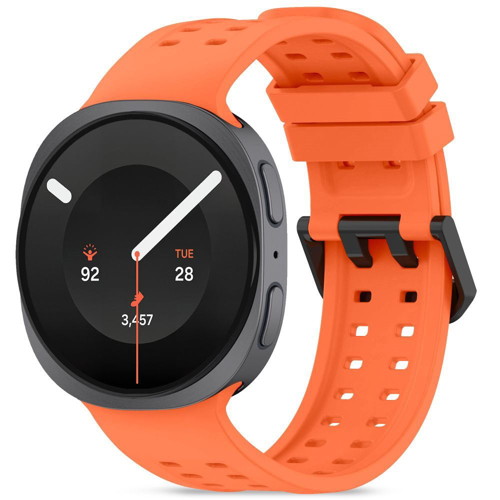 Samsung Galaxy Watch 8 / 9 / Classic (40 / 44 / 46mm) Tech-Protect Silicone Air Watch Band - Orange