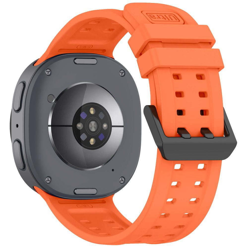 Samsung Galaxy Watch 8 / 9 / Classic (40 / 44 / 46mm) Tech-Protect Silicone Air Watch Band - Orange