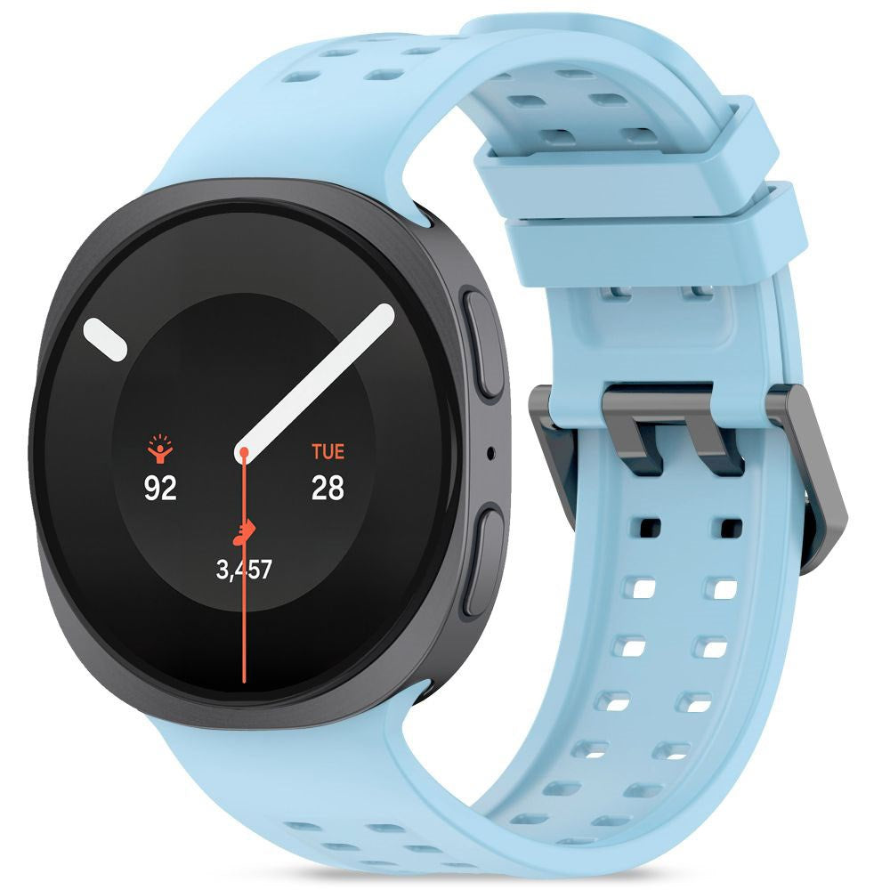 Samsung Galaxy Watch 8 / 9 / Classic (40 / 44 / 46mm) Tech-Protect Silicone Air Watch Band - Light Blue