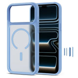 iPhone 18 Pro / 17 Pro Tech-Protect MagMat Case - MagSafe Compatible - Matte Light Blue