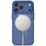 iPhone 18 Pro / 17 Pro Tech-Protect MagMat Case - MagSafe Compatible - Transparent / Blue