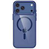 iPhone 18 Pro Max / 17 Pro Max Tech-Protect MagMat Case - MagSafe Compatible - Transparent / Blue