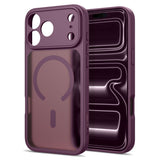 iPhone 17 Pro / 18 Pro Tech-Protect BasicMag Hybrid Case - MagSafe Compatible - Matte Red