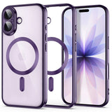 iPhone 17 Tech-Protect MagFlex Case - MagSafe Compatible - Purple / Transparent