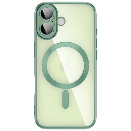 iPhone 17 Tech-Protect MagFlex Case - MagSafe Compatible - Green / Transparent