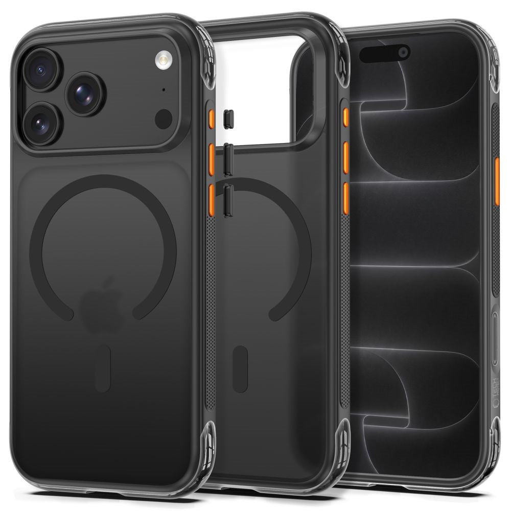 iPhone 18 Pro / 17 Pro Tech-Protect MagAir Case - MagSafe Compatible - Matte Sort