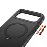 iPhone 18 Pro / 17 Pro Tech-Protect MagAir Stand Case with Kickstand - MagSafe Compatible - Matte Black