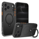 iPhone 18 Pro Max / 17 Pro Max Tech-Protect MagAir Stand Case with Kickstand - MagSafe Compatible - Matte Black