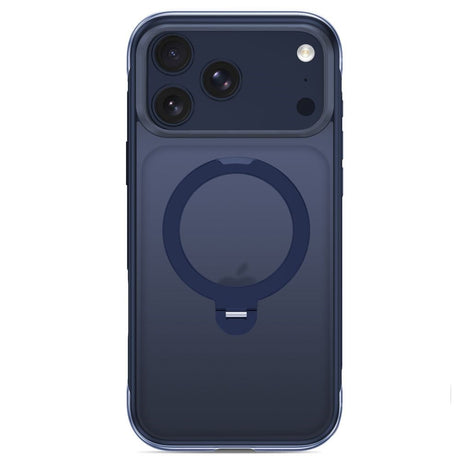 iPhone 18 Pro Max / 17 Pro Max Tech-Protect MagAir Stand Case with Kickstand - MagSafe Compatible - Matte Blue