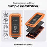 Samsung Galaxy S26 FE Tech-Protect Quick Set Spy+ Privacy Screen Protector - 2 pcs - Transparent