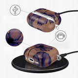 Apple AirPods (4. gen.) Tech-Protect Lamano Deksel with Keychain - Velvet Night