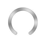 Tech-Protect MagSafe Compatible Magnetic Ring with Installation Frame - 2 pcs - Silver / Blue