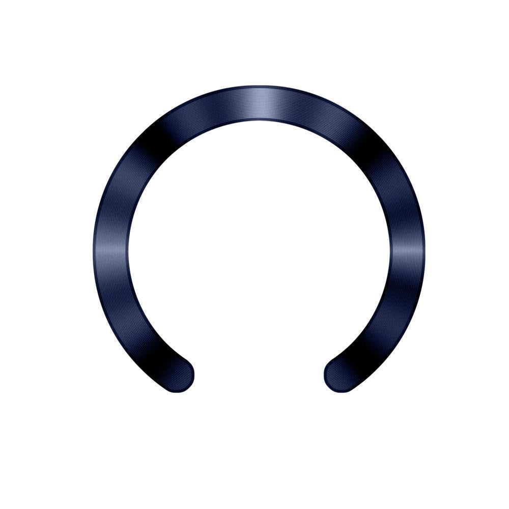 Tech-Protect MagSafe Compatible Magnetic Ring with Installation Frame - 2 pcs - Silver / Blue