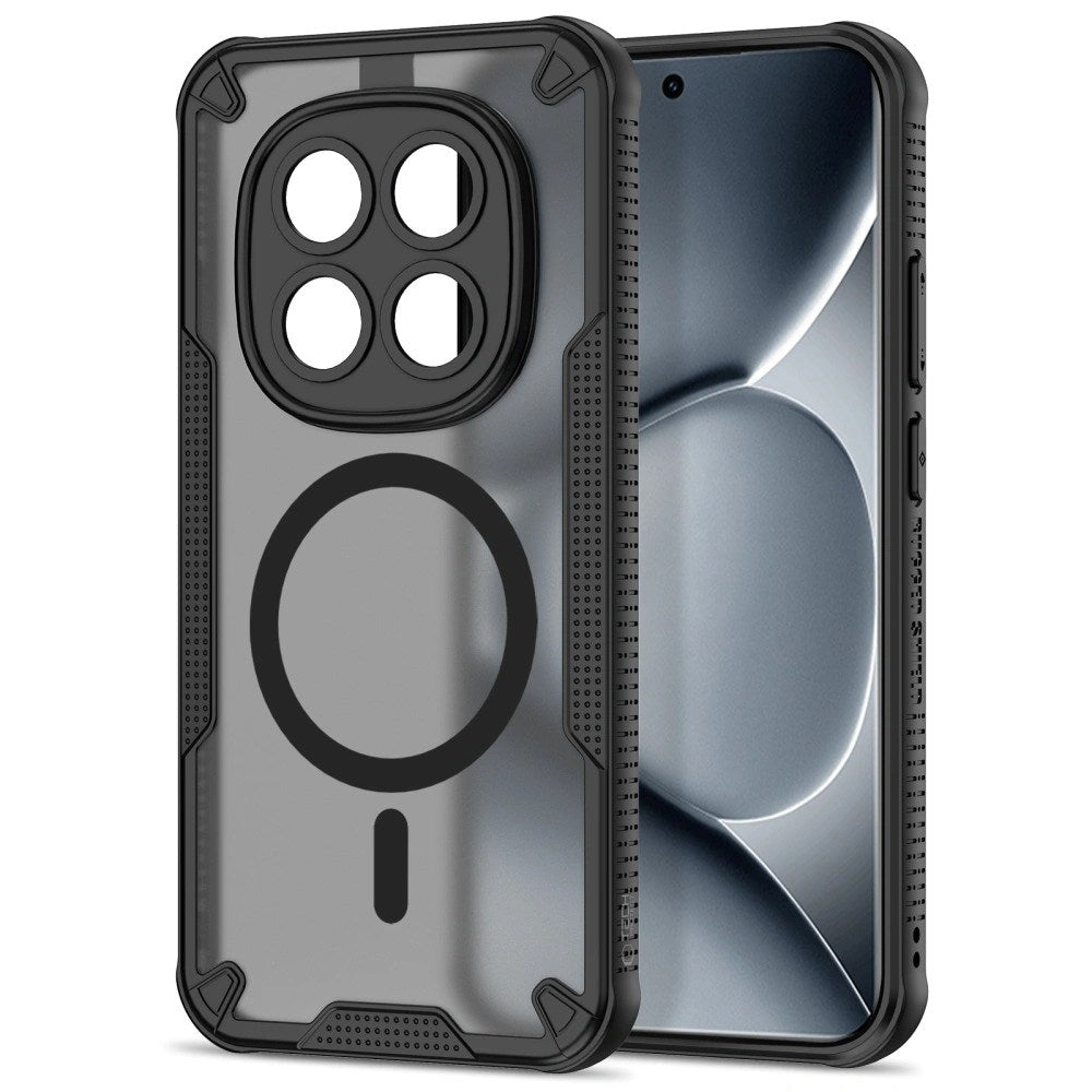 Xiaomi Redmi Note 15 Pro+ (Plus) Tech-Protect Rugged Shield Case - MagSafe Compatible - Matte Black