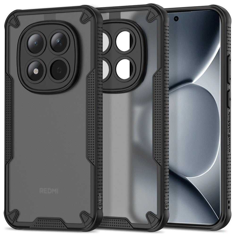 Xiaomi Redmi Note 15 Pro+ (Plus) Tech-Protect Rugged Shield Case - Matte Black