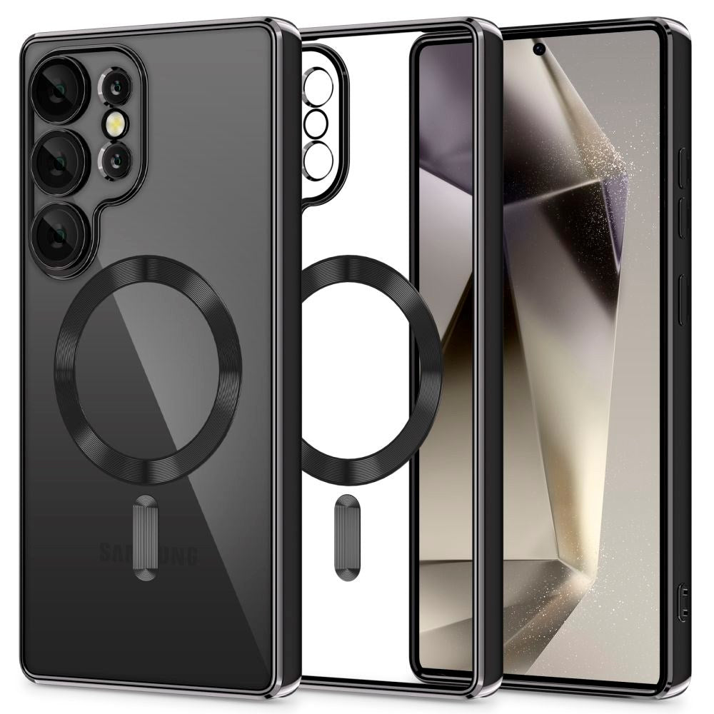 Samsung Galaxy S25 Ultra Tech-Protect MagFlex Case - MagSafe Compatible - Black