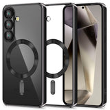 Samsung Galaxy S25 Tech-Protect MagFlex Case - MagSafe Compatible - Black