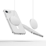 iPhone 16e Tech-Protect Flexair Hybrid Case - MagSafe Compatible - Transparent