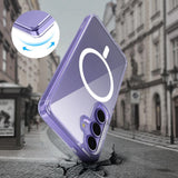 Samsung Galaxy A36 (5G) Tech-Protect FlexAir Hybrid Case - MagSafe Compatible - Transparent