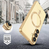 Samsung Galaxy A36 (5G) Tech-Protect MagFlex Case - MagSafe Compatible - Gold