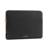 Tech-Protect MacBook / Laptop 15-16" Faux Leather Sleeve with Lined Inside - Black
