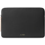 Tech-Protect MacBook / Laptop 15-16" Faux Leather Sleeve with Lined Inside - Black